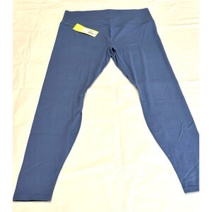 All In Motion Womens 1X Ultra High Rise Blue Everyday Soft Leggings NWT